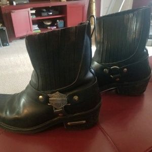 Harley Davidson Women's Genuine Leather Boots
